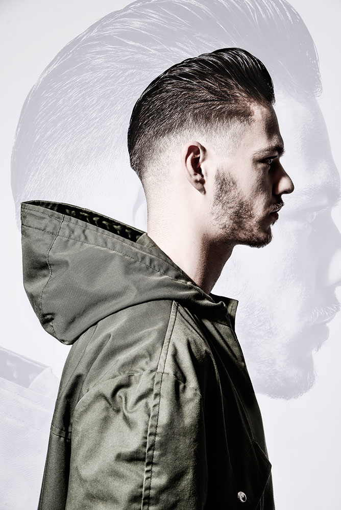 Herren-Fade schneiden – kurzer Verlauf — Bild 1