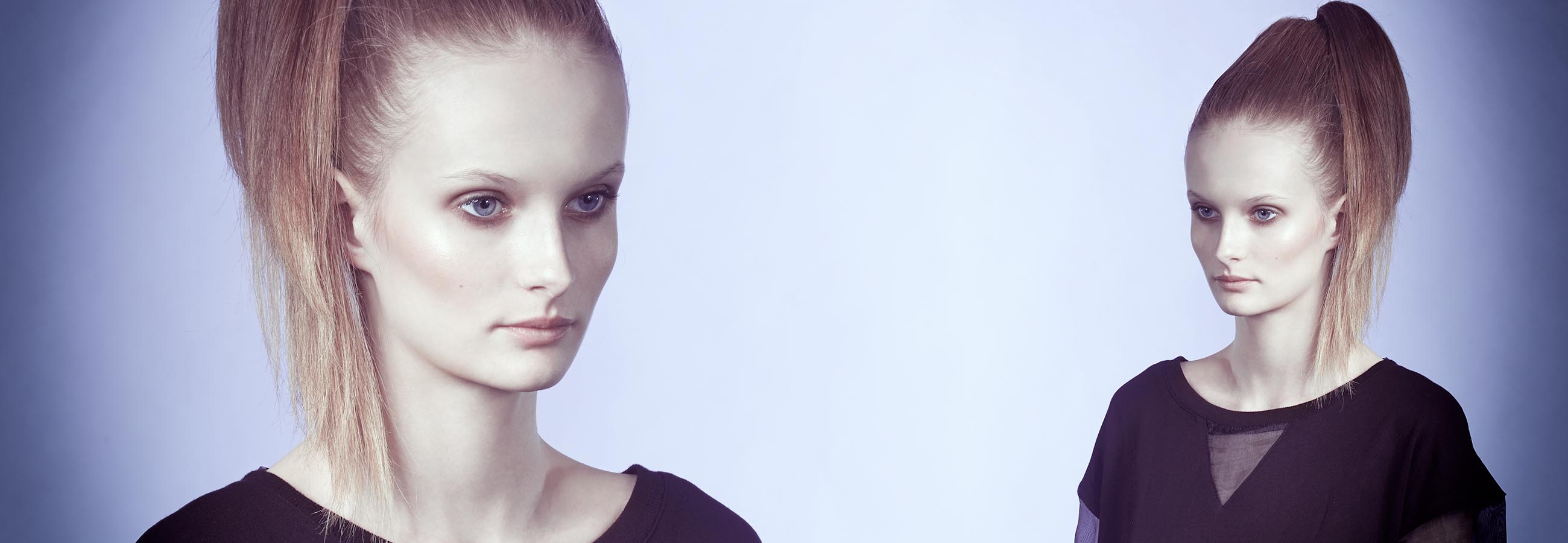 Highly End – hoher Fashion-Ponytail